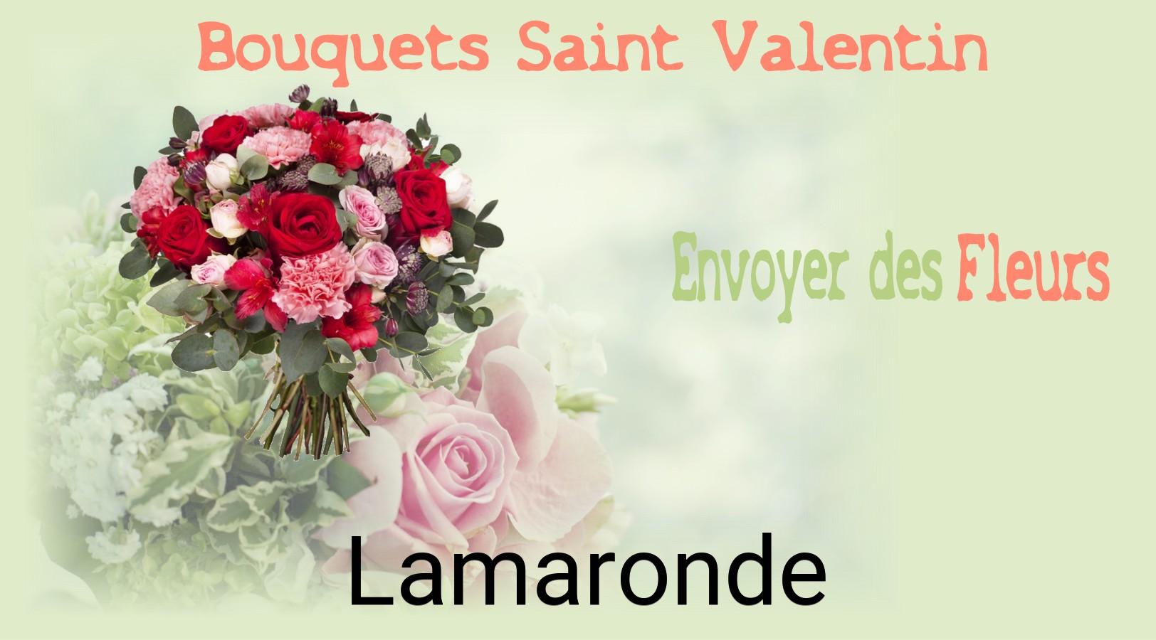 Roses de Saint-Valentin livrées à Lamaronde